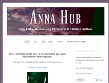 Tablet Screenshot of annahubbooks.com
